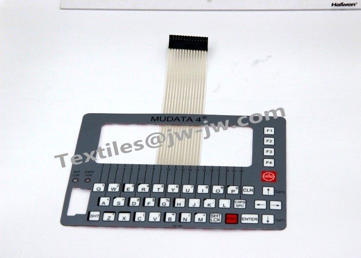 Muller Textile Machinery Key Pad Plastic Material Weaving Loom Spare Parts